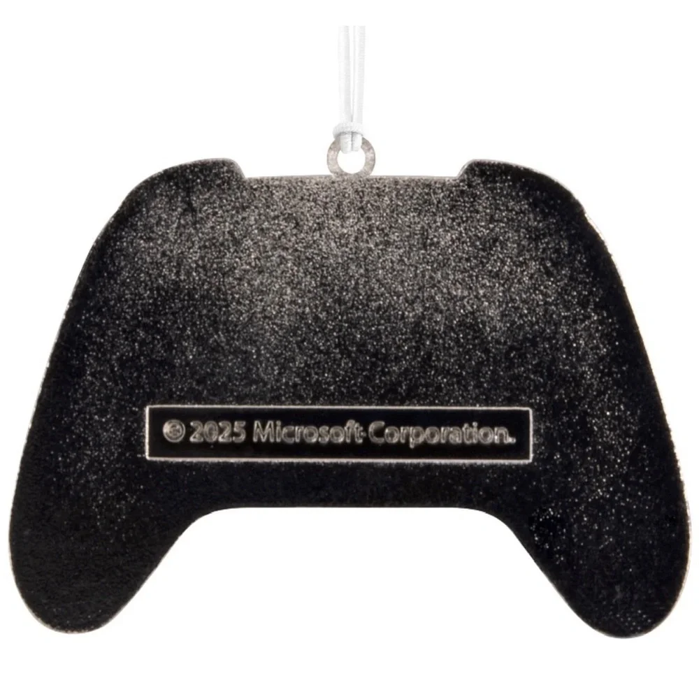Hallmark “XBOX Black Video Game Controller” Metal Christmas Ornament (NWT)
